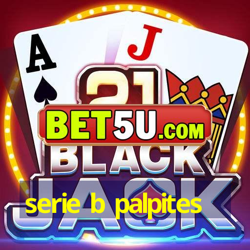 serie b palpites